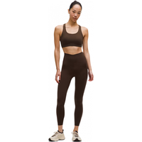 lululemon LW5JC2A 女士运动超高腰紧身裤 胡桃棕 S