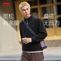 李宁 男款加绒卫衣