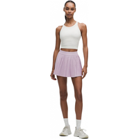 lululemon RePleat 女士风琴褶高腰网球裙 悦动丁香紫 XS/4