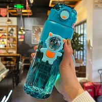 GULOO 防摔吸管 500ml 塑料杯