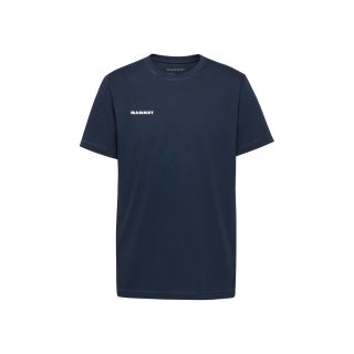 MAMMUT 男士有机棉短袖T恤 圆领透气吸湿排汗 黑色 Medium