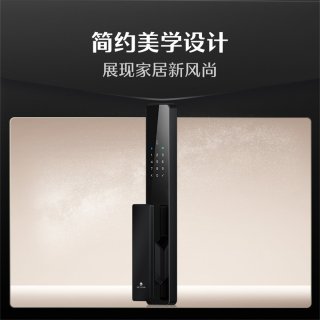 国家补贴、百亿补贴：德施曼 Q2FD 3D人脸识别 智能门锁黑