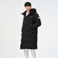 坦博尔 冬季长款过膝户外加厚滑雪鹅绒羽绒服2023男女同款冬装