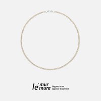 移动端：Le' murmure 臻享高奢意式极简美学纯手工18k金撞色复古佰搭项链