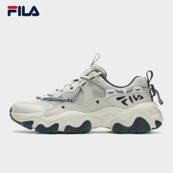 FILA 复古老爹鞋 男士运动鞋  银绿色/高调灰-SH 43