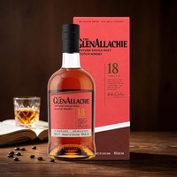 GlenAllachie 18年700ml 苏格兰单一麦芽威士忌进口洋酒