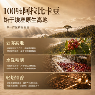 京东京造 金中浅烘焙意式咖啡豆 500g