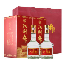 扳倒井 白酒 好客佳酿 浓香型礼盒包装 52度 500mL 6瓶（搭配手提袋）