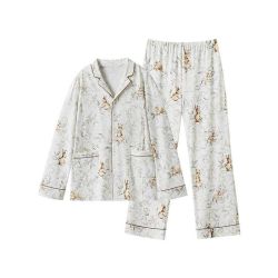 嫚熙 夏季孕妇纯棉月子服睡衣春秋产后哺乳怀孕期产妇待产家居服