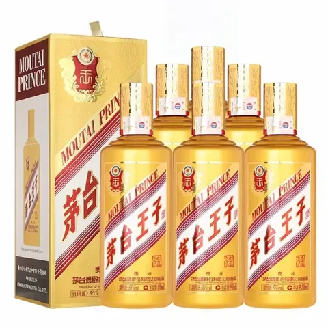 猫币834.2元：茅台 王子酒 金王子 53度 酱香型白酒 500ml*6瓶 整箱 送礼佳选