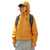 CAMEL/骆驼 三合一防泼水防风 女士夹克