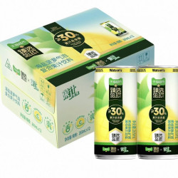 屈臣氏 甄选海盐菠萝气泡复合果汁 265ml*12罐
