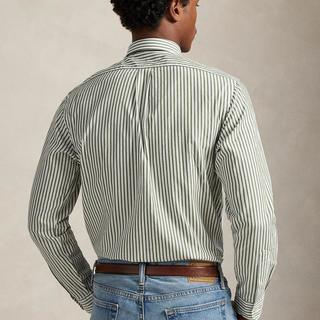 RALPH LAUREN 拉夫劳伦 经典条纹宽幅衬衫 男士POLO衫