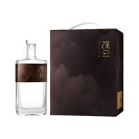 观云 定风波 53度酱香型白酒 500ml*6瓶