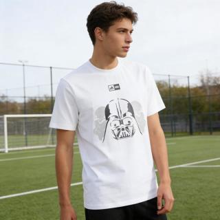 adidas 男女中大童短袖T恤