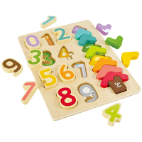 Hape E1657 木质数字形状拼图