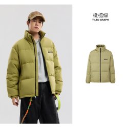 美特斯邦威 连帽加厚保暖 女士羽绒服