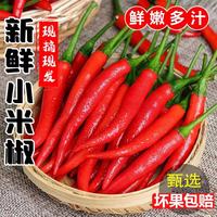 家佳供 朝天椒红辣椒特辣 小米辣净重1斤