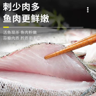 鲜京采 三去白蕉海鲈鱼 3条装 袋装