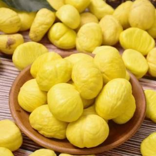 果迎鲜 新鲜板栗仁湖北黄冈罗田生栗子现剥油栗仁生鲜去皮开袋即食炖汤 净重400g*1袋