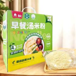 HeZhong早餐速食汤米粉728g烹煮广东特色全熟工艺无麸质不易上火