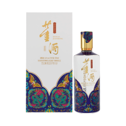 董酒 多彩茧生54度500ml单瓶盒装贵州董香型白酒非遗礼赠