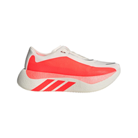 adidas HYPERBOOST EDGE 轻弹缓震 白色/漩涡荧光红 38 跑鞋