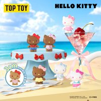 TOPTOY HelloKitty缤纷泳衣夏日系列MINI盲袋可爱萌粒女生礼物DIY 单袋随机装5只