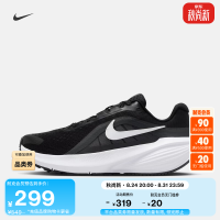 NIKE 女子缓震专业跑步鞋秋季公路运动NIKE DOWNSHIFTER 14 IB1899 002黑/白/煤黑/狼灰 37.5