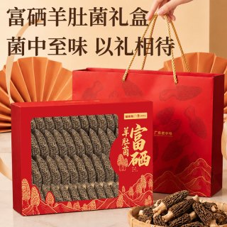 福東海 福东海云南头茬富硒羊肚菌礼盒一盒100克（菌中黄金）中秋好礼