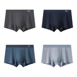芬腾 50S纯棉7A级抑菌内裤男 4条装 颜色可选