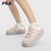 FILA 斑斓鞋|斐乐官方板鞋女鞋透气休闲厚底增高鞋城市漫步鞋
