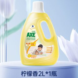 AXE 牌地板清洁剂家用2L瓷砖地面不留水印拖地强力除垢剂去污