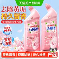 洁宜佳 洁厕灵液马桶清洁剂强力蓝除垢除臭清香型厕所泡泡去污黄尿碱溶解