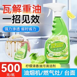 浣馨 500g厨房泡沫油污清洁剂油烟机去油去污渍家用实惠装除垢渍清洗剂