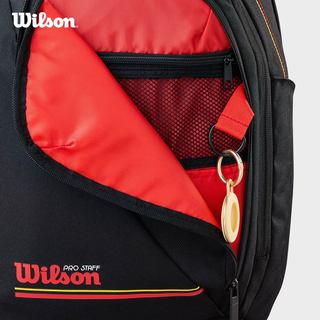 Wilson威尔胜 PRO STAFF CLASSIC系列 黑色 双肩网球拍包