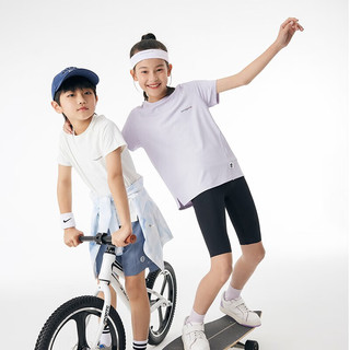 onmygame 速干 冰淇淋白 120cm 男童短袖T恤
