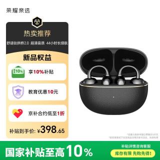 荣耀亲选 LCHSE 耳夹式耳机 2 Pro 典雅黑 Type-C