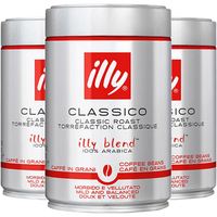 illy 中度烘焙咖啡豆 250g*3罐