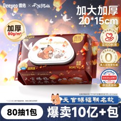 德佑 湿厕纸湿厕纸巾男士女士孕妇专用厕所湿厕纸天官赐福