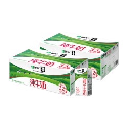 蒙牛 3.2g蛋白质 纯牛奶 250ml*21盒