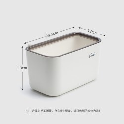 千屿 厨房垃圾桶壁挂式橱柜门厨余收纳桶家用免弯腰简约创意悬挂式