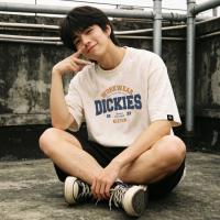 Dickies 美式纯色基础款夏季百搭印花圆领短袖T恤男潮