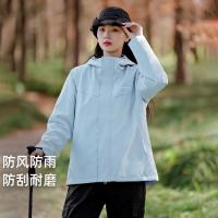拓路者 【软壳防风外套】连帽登山运动 秋季宽松休闲