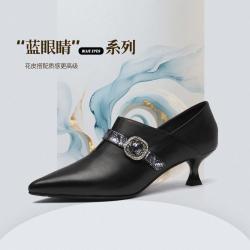沙驰 修饰脚型 女士单鞋