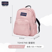 移动端：JANSPORT ANSPORT 杰斯伯 Half Pint 叛逆学院风迷你双肩包 TDH6