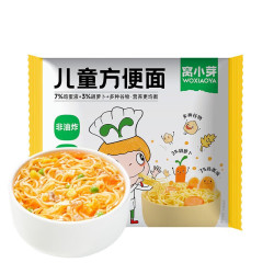 窝小芽 芝士玉米条虾条鳕鱼条儿童零食手指泡芙享婴儿宝宝零食谱 儿童方便面65g*1袋