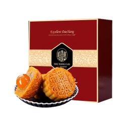稻香村 工坊 双黄莲蓉月饼 800g