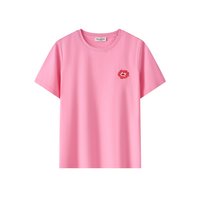 Marc O'Polo MOP夏季新款纯棉胸前绣花圆领透气T恤女士