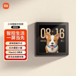 小米 AI大模型 智能中控屏  深空灰